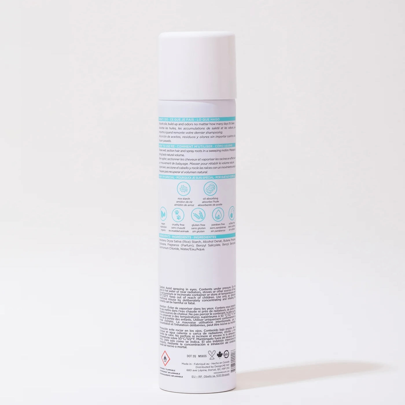 Quickie me Shampoing Sec pour cheveux clairs