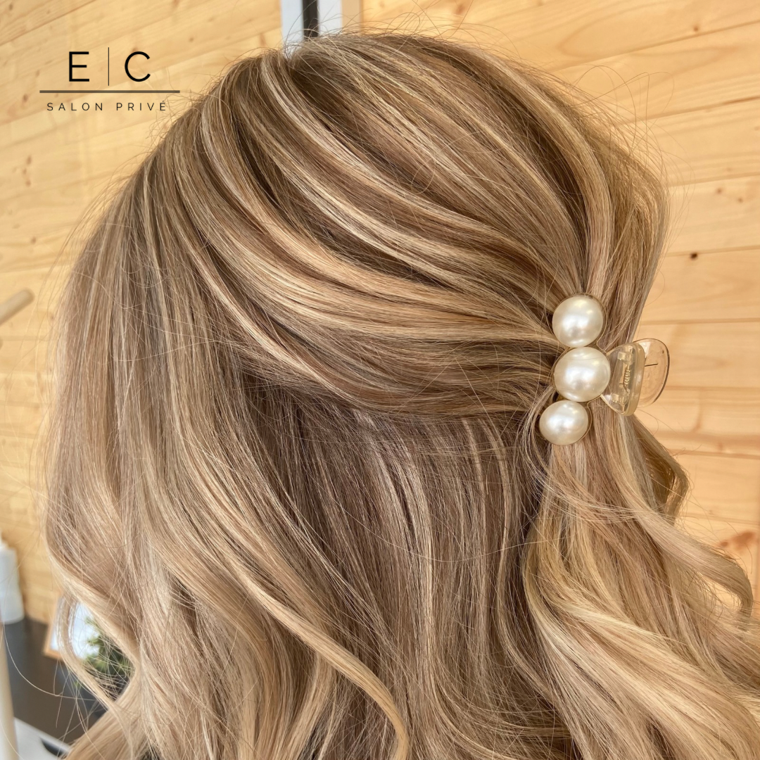 Pince à cheveux en perles