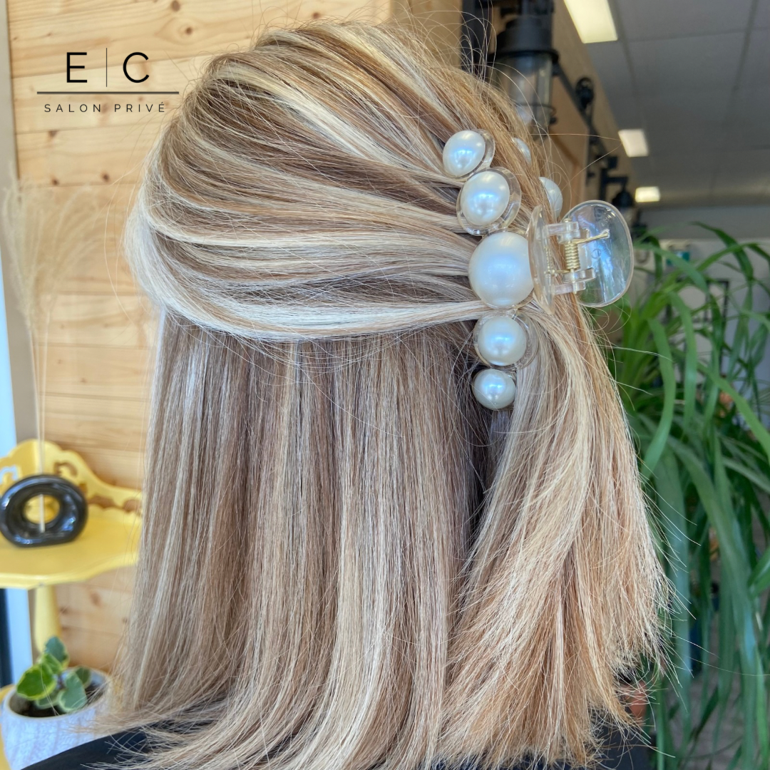 Pince à cheveux en perles