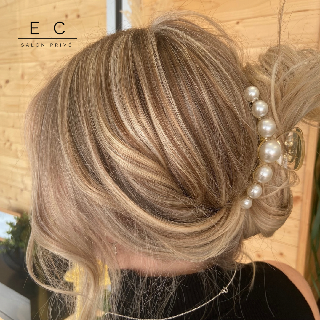 Pince à cheveux en perles